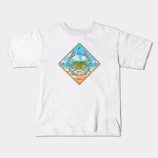 Gulf Islands National Seashore with Blue Crab on Beach Kids T-Shirt